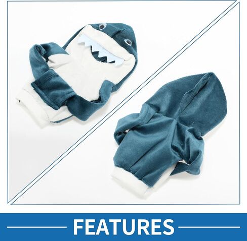 Universal Shift Knob Cover Shark Pattern Gearstick Hoodie Shifter Lever Knob Hoodie for Car RV Truck SUV Fabric Blue White in Saudi Arabia