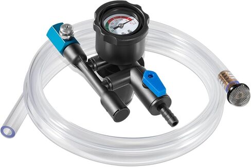 75260 مجموعة تعبئة سائل التبريد مجموعة إعادة تعبئة نظام التبريد تناسب جميع مجموعة إعادة تعبئة سائل التبريد للمحول المخروطي مع جهاز اختبار تسرب الفراغ لمنع قفل الهواء in Kuwait