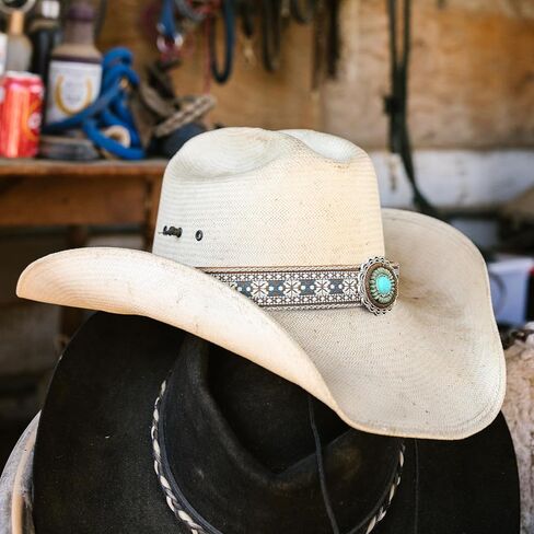 10 قطع من حزام القبعة للسيدات، قبعة رعاة البقر النسائية، قبعة بديلة مصنوعة يدويًا للرجال، حزام فيدورا بنما in Kuwait