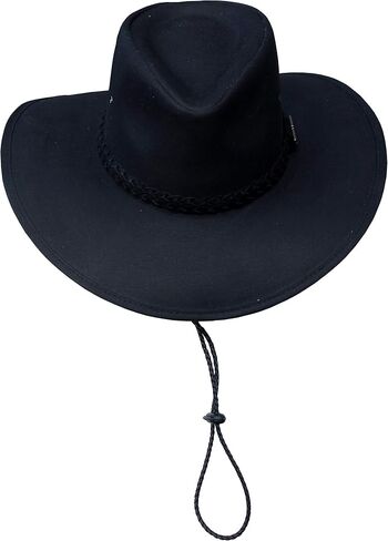 Foxfire Outback Trail Oilcoth Oilskin Rainier Hat Black or Brown in Kuwait