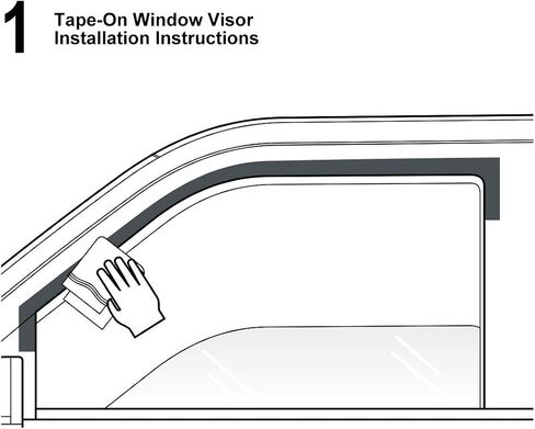JJ for 02-10 Explorer Mountaineer 03-05 Aviator 4D Dark Smoke Out-Channel Outside Mount Style Wind Sun Rain Guard Deflector Window Visorss 94819 in Saudi Arabia