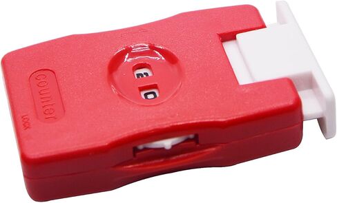 عداد صفوف الحياكة من بيجينو، أداة تحديد إبرة الخياطة قطعة واحدة، عداد غرز بلاستيكي متماسك، أحمر in Kuwait