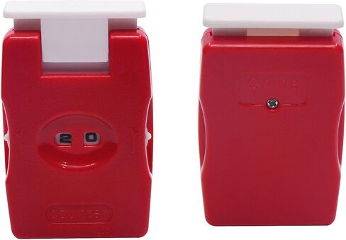 عداد صفوف الحياكة من بيجينو، أداة تحديد إبرة الخياطة قطعة واحدة، عداد غرز بلاستيكي متماسك، أحمر in Kuwait