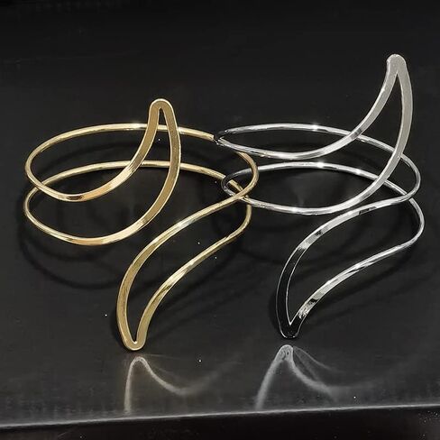Arm Cuff Upper Arm Band Cuff Bracelet Bangle for Women Silver Gold Boho Adjustable Flower Butterfly Sun Moon Armband Set Birthday Friendship Gift Holiday Beach Jewelry in Saudi Arabia