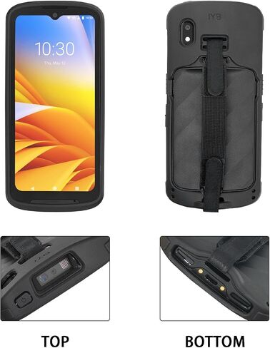 TC15 Protective Case with Handstrap for Zebra TC15 Barcode Scanner Handheld Mobile Computer, Rugged Bumper Cover in Saudi Arabia