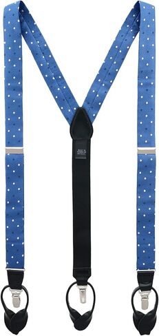 Trafalgar 32MM Polka Dot Convertible Braces in Saudi Arabia