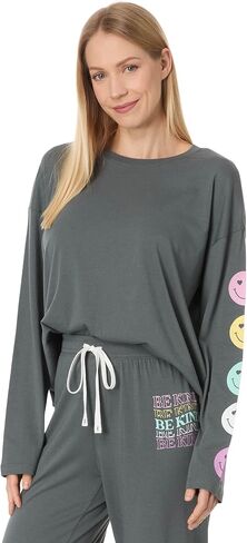 PJ Salvage Women's Cotton Modal Jersey Softee Pajama Set in Saudi Arabia