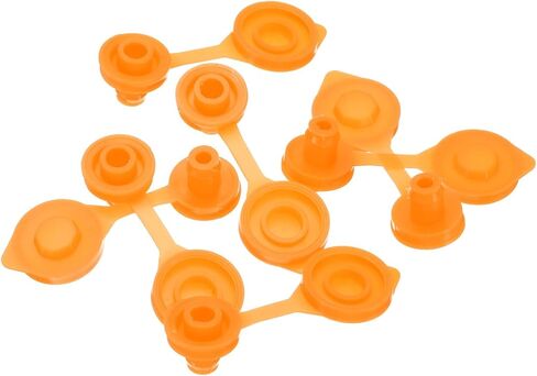 harfington 50pcs الوقود الغاز يمكن تنفيس قبعات 8 × 60mm البلاستيك خزان الغاز إبريق تنفيس طوق غطاء لأباريق الوقود المعدنية الطراز القديم الغاز الوقود المياه يمكن إبريق، أصفر in Saudi Arabia
