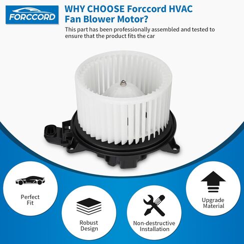 HVAC Fan Blower Motor Compatible with 2009-2017 Ford Expedition, 2009-2014 F-150, 2009-2017 Lincoln Navigator AC Heater Blower Motor Assembly Replace# CL1Z19805A AL1Z19805A in Saudi Arabia