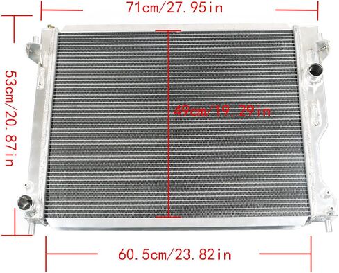 labwork 3 Row Radiator Replacement for 2005-2014 Ford Mustang GT Base 3.7L 3.9L 4.0L 4.6L 5.0L in Saudi Arabia