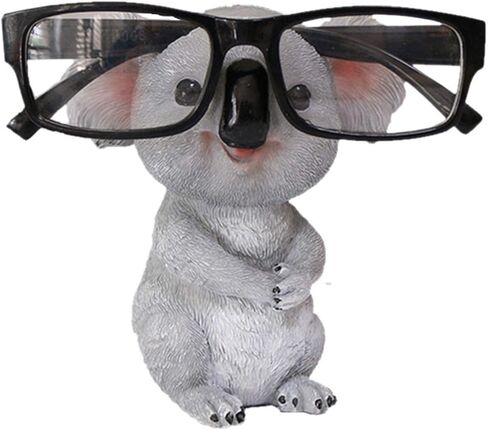 The Polar Bear Animal Shape Eyeglass Holder Retainer,Sunglass Holder Spectacle Holder Eyeglass Display Stand Office Home Decoration Gift in Kuwait