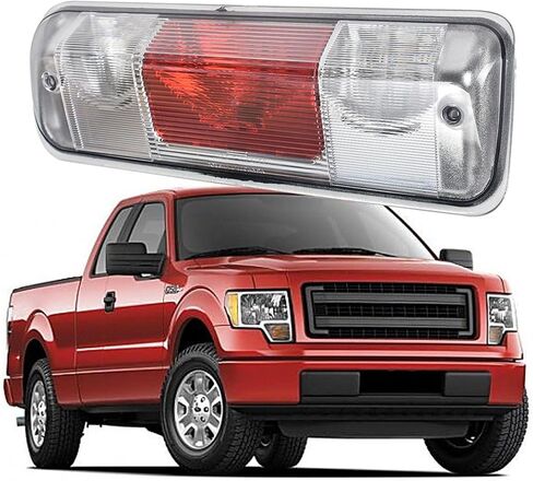 munirater 3rd Third Brake Light Lamp High Mount Stop Tail Light Rear Center Rear Center Replacement for 2004-2008 F150 7L3Z13A613B, 923-237 in Saudi Arabia