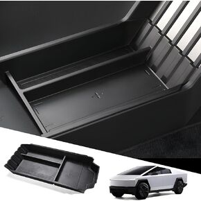 Floor Center Console Organizer for Te-sla Cybertruck 2024, Lower Armrest Storage Tray Box Caddy Interior Accessories, Pack of 1
