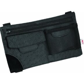 Bell Automotive 22-1-33225-8 Black Ostrich Visor Organizer, One Size