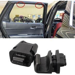 2pcs Rear Door Curtain Hook Fit for Hyundai Palisade 2020-2024 Interior Sun Shade Blind Curtain Hook Replacement 83917S8000CA 83917S8000 Interior Sun Shade Blind Curtain Hook
