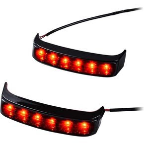 Astra Depot Motorcycle Tail Light Saddlebag Run Brake LED Lights Compatible With CVO Electra Road Glide 2014-2020 Fit OE: 67800449A