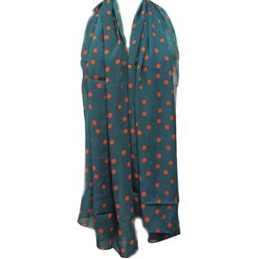 Chiffon Polka Dot Scarf