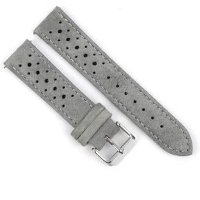 Onthelevel Suede Leather Watch Strap 18mm 19mm 20mm 21mm 22mm 24mm Rally Racing Watch Band With Quick Release Replacement Watchband