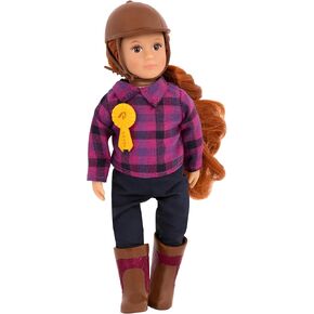 Lori – Horseback Riding Mini Doll – 6-inch Equestrian Doll – Horse Riding Outfit & Accessories – Clothes, Helmet, Boots & Ribbon – 3 Years + – Samanda
