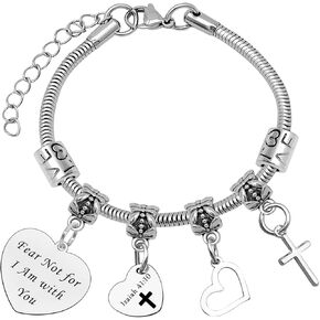 Mxrymvu Inspirational Jewelry for Women Inspirational Christian Gifts Motivational Gifts Christian Bible Verse Gifts Christian Birthday Gifts for Her Encouragement Gift Easter Christmas Birthday Gift