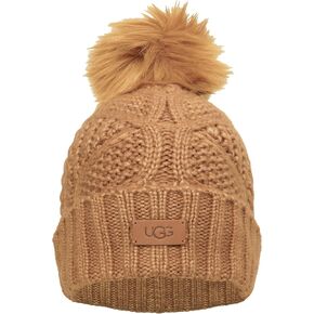 UGG Women's Cable Beanie with Pom