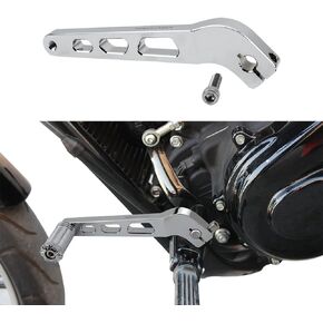 POWER JAMES Chrome 6.1" Long Clutch Shift Lever Shifter Fits for Harley Davidson Softail Dyna FLDE, FLFB/S, FLSL, FLHC/S,FLSB, FXBR/S Models