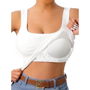 Women's plus-size blouse sleeveless four seasons slim casual vest, basic tank shirt,Solid color Tank Tops