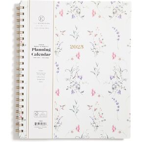 Everygirl 2025 Weekly and Monthly Planner Calendar, January 2025 - December 2025, 8.5" x 11", Flexible Cover, Laminated Tabs, Wirebound, Storage Pocket, Marisa (Marisa- 2025, 8.5" x 11")