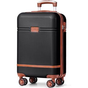 Krute Luggage Set 3 Piece Suitcase Set Carry On Luggage, PC ABS 20 Inch Hard hell Lightweight Luggage with Spinner Wheels TSA Lock Luggage for Women and Kids (Pink)