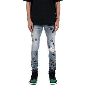 mnml Men's X462 Star Skinny Denim