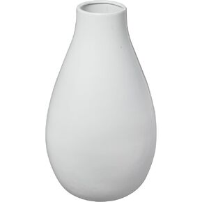 Deco 79 Ceramic Matte Vase, 12" x 12" x 20", Black