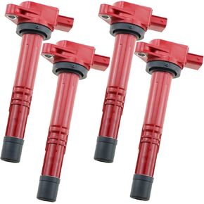 IGNITION COIL SET OF 4 UF311 30520RAA007 30520PNA007 30520-RAA-007 30520-RRA-007 30520-PNA-007 COMPATIBLE WITH HONDA CIVIC S2000 ACCORD CR-V ELEMENT ACURA RSX 2.0 2.2 2.4 L4 K20 K24