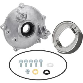 Fit for 1997-Up Honda Recon 250 TRX250EX TRX250X TRX250 Rear Brake Backing Plate Panel & Shoes Kit OEM# 43010-HM8-000 06430-HM8-A00 91055-HA0-681