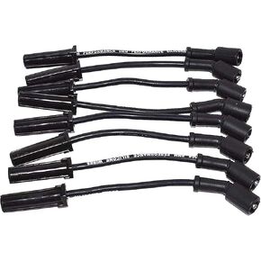 A-Team Performance - Silicone Spark Plug Wires - Compatible with GMC Chevy Car 8" Vortec LS LS1 LS2 LS3 LS6 LS7 4.8L 5.3L 5.7L 6.0L 6.2L 7.0L 1999-2014 Red 8.0mm