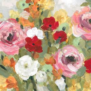 مجموعة الرسم الماسي من DIAMOND ART CLUB Lea's Garden، حرف يدوية ممتعة للبالغين، قماش فني ماسي دائري للمبتدئين، 13 بوصة × 13 بوصة (33 سم × 33 سم) in Kuwait