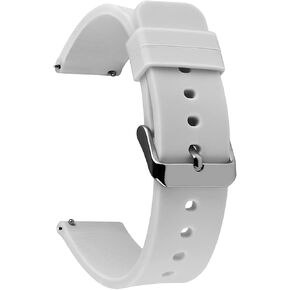 Silicone Watch Band 18mm 20mm 22mm Quick Release Soft Rubber Watch Bands for Men Women Replacements Soft Silicone Watch Strap