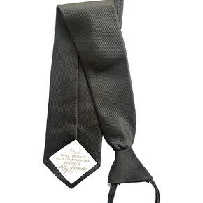 Zipper Ties for Men Pretied Solid Color Wedding Gifts For Father of The Bride Gifts (Father)
