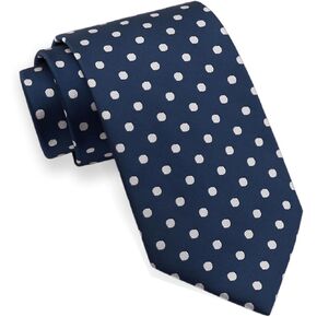 Ties for Men, 3.15'' Mens Polka Dot Tie Satin Woven Neckties for Men Teen for Casual Business Party Wedding Graduation