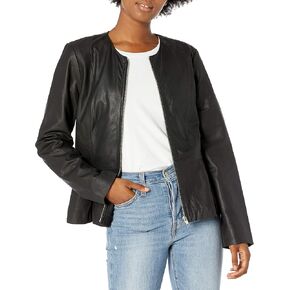 BB DAKOTA Women's Clary Soft Lamb Peplum Jacket