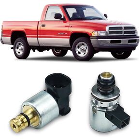 Transmission Pressure Sensor & Governor Pressure Solenoid Kit 42RE 44RE 46RE 47RE A500 A518 for Dakota Durango Ram1500/2500/3500 Grand Cherokee 1996-1999 Replaces 4617210 56041403AA