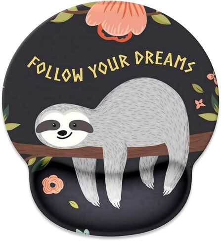 لوحة ماوس من الخشب الأسود الأحمر مع دعم مسند المعصم، لوحة ماوس لطيفة مخصصة للألعاب مصنوعة من قاعدة مطاطية غير قابلة للانزلاق، وسادة مريحة لمسند المعصم للكمبيوتر المحمول in Kuwait