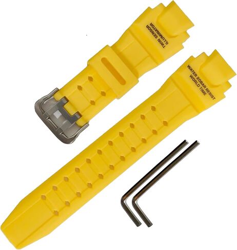 Resin Watch Band Replacement for Casio for G-Shock GA-1000 GA-1100 GW-A1000 GW-A1100 GW-4000 G-1400 Men' Sports Waterproof Black Bracelet in Saudi Arabia