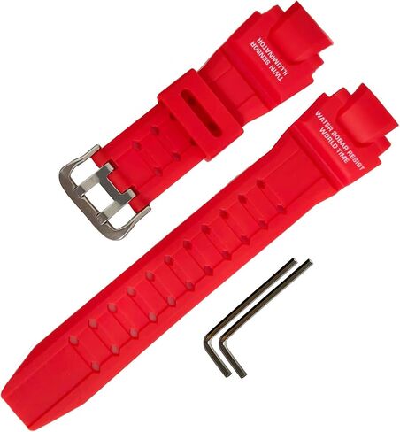 Resin Watch Band Replacement for Casio for G-Shock GA-1000 GA-1100 GW-A1000 GW-A1100 GW-4000 G-1400 Men' Sports Waterproof Black Bracelet in Saudi Arabia