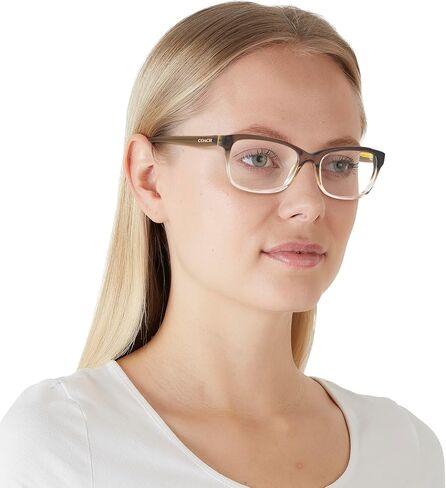 Coach Women's Hc6089 Rectangular Prescription Eyewear Frames in Saudi Arabia