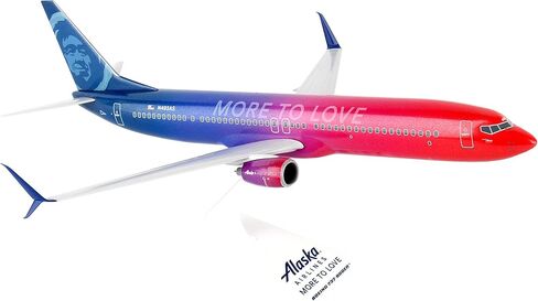 Daron Skymarks SKR913 Alaska Airlines 737-900ER 1/130 مقياس أكثر لتحبه نموذج طائرة in Kuwait