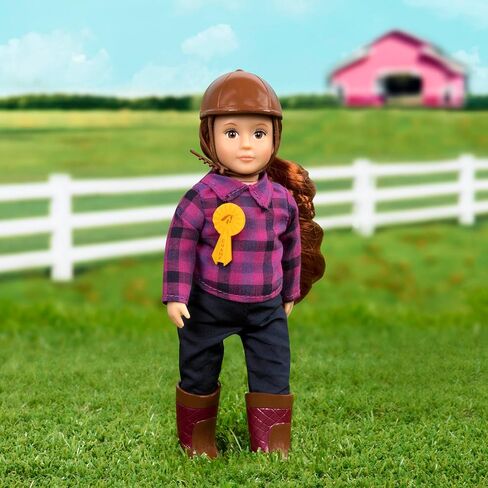 Lori – Horseback Riding Mini Doll – 6-inch Equestrian Doll – Horse Riding Outfit & Accessories – Clothes, Helmet, Boots & Ribbon – 3 Years + – Samanda in Saudi Arabia
