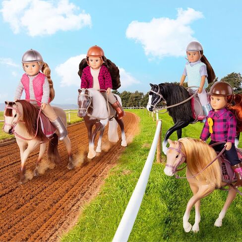 Lori – Horseback Riding Mini Doll – 6-inch Equestrian Doll – Horse Riding Outfit & Accessories – Clothes, Helmet, Boots & Ribbon – 3 Years + – Samanda in Saudi Arabia