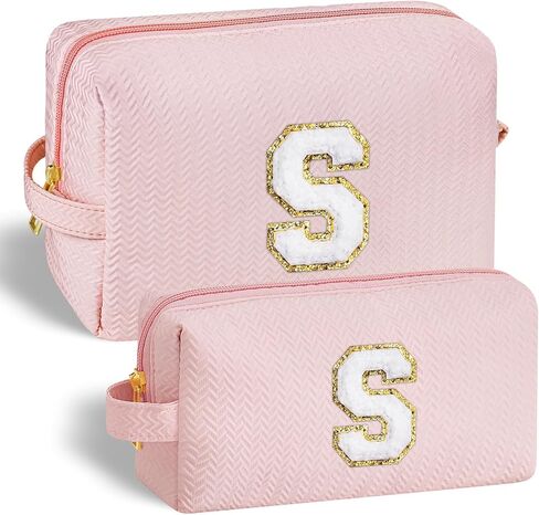 YOOLIFE حقيبة مكياج للسفر حقيبة مستحضرات التجميل، حقائب مكياج للنساء حقيبة مكياج كبيرة للعناية بالبشرة وحقيبة أدوات الزينة هدايا شخصية للنساء صديقتها المراهقة أفضل صديق هدايا عيد ميلاد الأم المعلم R أبيض in Kuwait