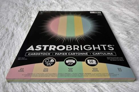 أستروبرايتس كاردستوك باستيل 50 ورقة in Kuwait