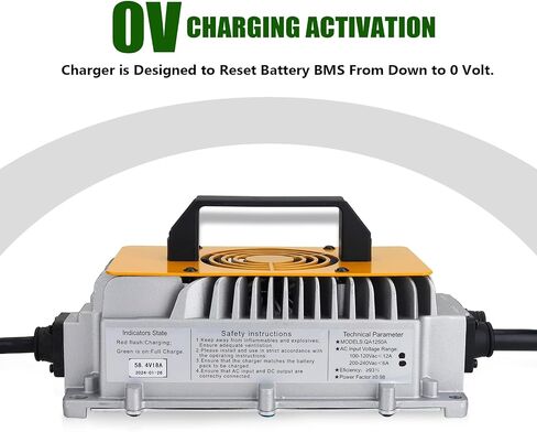 29.2V 30A LiFePO4 Battery Charger Smart 24V Lithium Iron Phosphate Battery, Support 0V Restart Charging Function, with Multiple Safety Protections for 24V Lithium Iron Phosphate Battery in Saudi Arabia